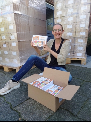 Foto website stage Mirelle met Toolkit